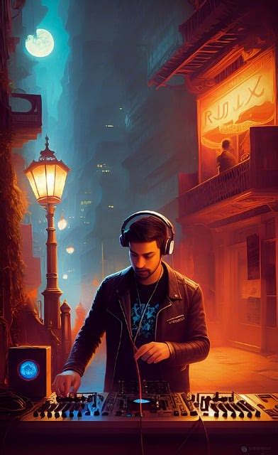 Download Ai Generated Man Dj Royalty Free Stock Illustration Image