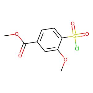 Methyl 4 Chlorosulfonyl 3 Methoxybenzoate CymitQuimica