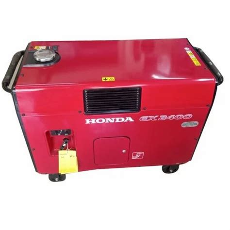 KVA Honda Ex2400 Portable Generator Single Phase 58 OFF