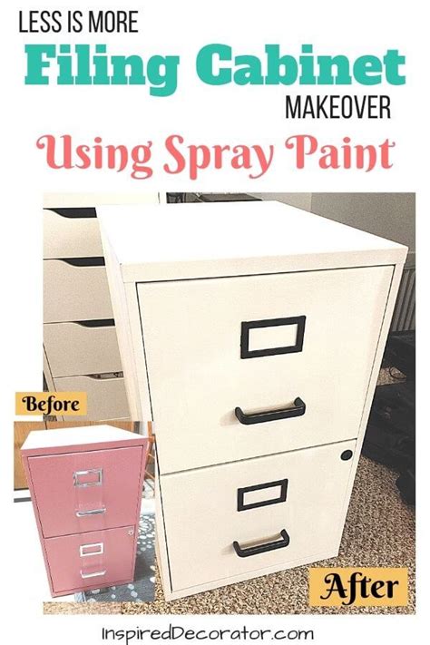 Filing Cabinet Makeover Click For Guide File Cabinet Makeover