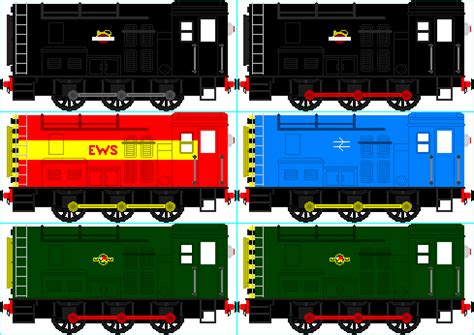 BR Class 08 Pack by TheBigLiveTourFan on DeviantArt