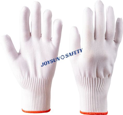 Y003 13 Gauge Polyester String Knit Work Gloves S M L Sizes JoySunSafety