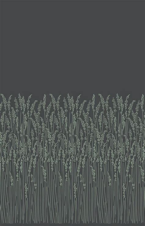 Feather Grass by Farrow & Ball - Black - Wallpaper : Wallpaper Direct