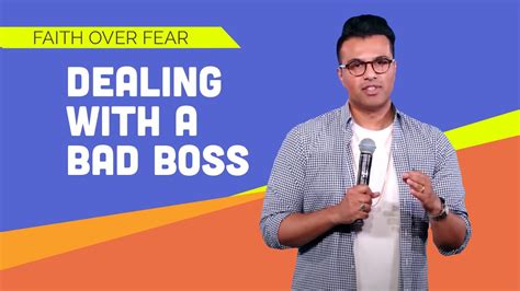 Dealing With A Bad Boss Youtube