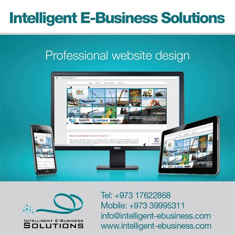 Website Design ad for web-01 – Intelligent Business Solutions