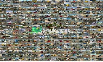 Pack de Carros e Vans no Tráfego V14 5 1 39 X ETS2 Mod Simuladores