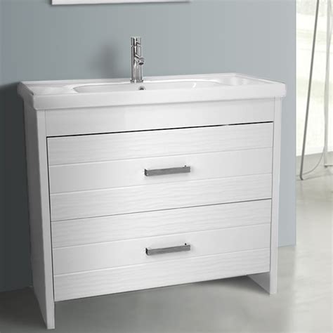 White Bathroom Vanity Cabinet – Everything Bathroom