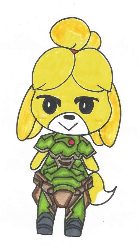 Isabelle The Doom Slayer By Hideinbedroom On Deviantart