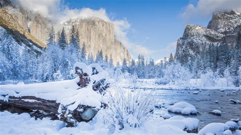 Winter Snow Storms Force Yosemite National Park To Close Dips And Trips