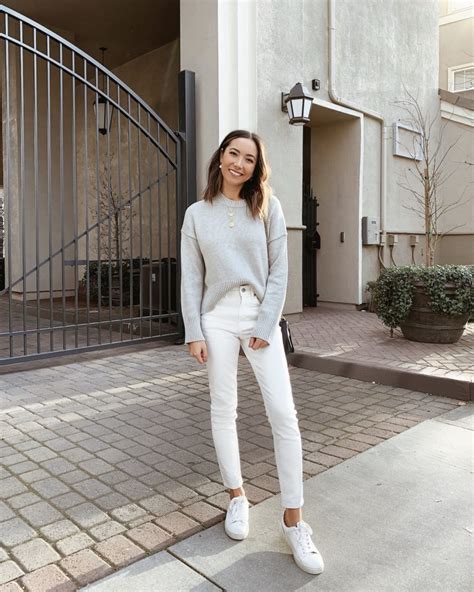 10 White Sneaker Outfit Ideas LIFE WITH JAZZ