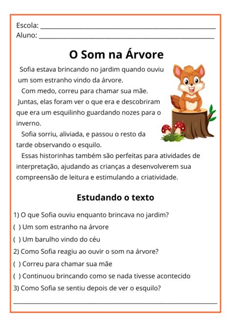 Texto Pequeno 6 Ano