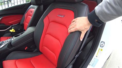 Chevy Camaro Leather Seat Covers - Velcromag