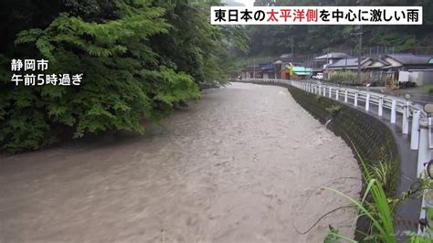 東日本太平洋側を中心に大気不安定静岡では局地的大雨 大雨被害から1週間愛知では泥水との戦い続く Tbs News Dig