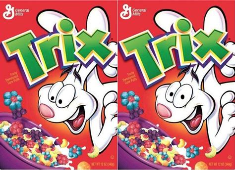 Why The Trix Rabbit Looks Down On You Cartoon Paw Patrol Pups Cereal Box