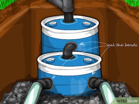 How To Construct A Small Septic System With Pictures Wikihow