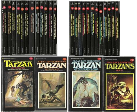 Tarzan Series Apes Return Beasts Son Jewels Opar Jungle Tales