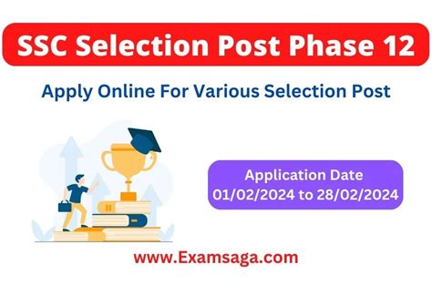 Ssc Selection Post Phase 12 Recruitment 2024 Notification Eligibility