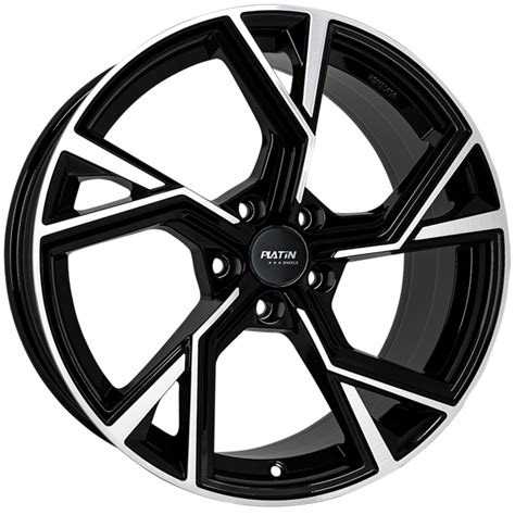 Felgi Aluminiowe PLATIN Wheels P 100 Black Polished Oponeo