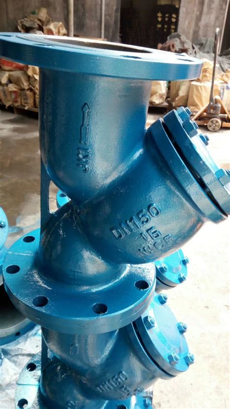 Oem Design Flange End Cast Steel Ys P Y Type Strainer Fine Smesh