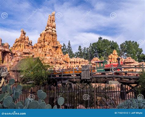 Big Thunder Mountain Disneyland California