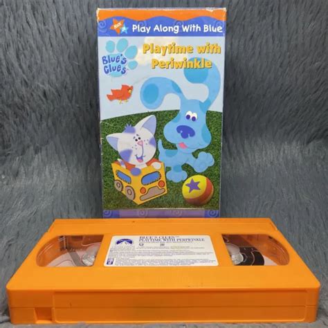 Blues Clues Playtime With Periwinkle Vhs Nick Jr Classic