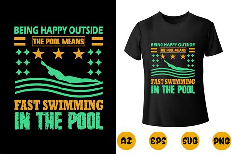 Swimming T Shirt Design 19 Graphic By Zahid T Shirt Designer