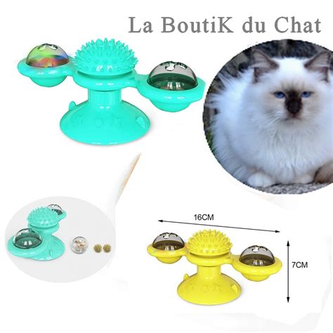 Jouet Rotatif Et De Massage Pour CHAT La BoutiK Du Chat