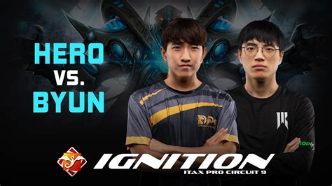 Starcraft Hero Vs Byun Itax Pro Circuit Ro Youtube