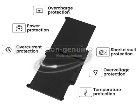 Batería Dell Latitude 7400 de alta calidad en México Mexicobateria mx
