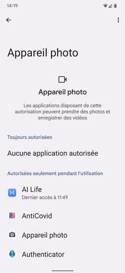 S Curit Android G Rer Les Autorisations Des Applications