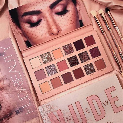 Huda Nude Palette Eyeshadow Huda Beauty New Nude Eyeshadow Color