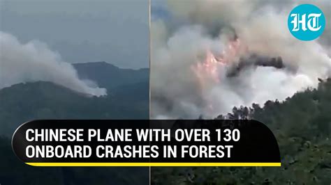 No Sign Of Survivors Chinese Plane With Over 130 Onboard Crashes In