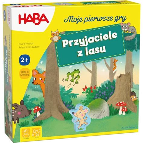 HABA Moje Pierwsze Gry Przyjaciele Z Lasu 307783 Gra Edukacyjna