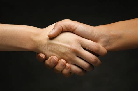 Business Agreement Deal Handshake Symbolizing Trust And Partnership