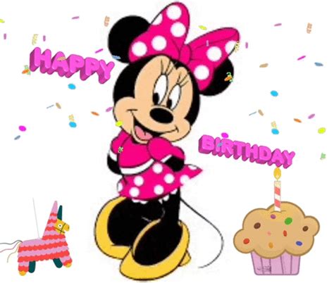 Minnie Mouse Happy Birthday Minnie Mouse Happy Birthday