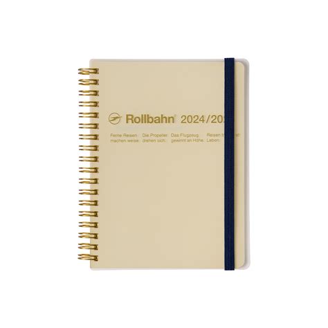 手帳 2024 2025／ロルバーンダイアリー クリアl クリア 手帳専門店 Delfonics Diary Store