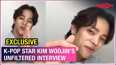 K Pop Star Kim Woojin S Candid Interview On His Tour To India