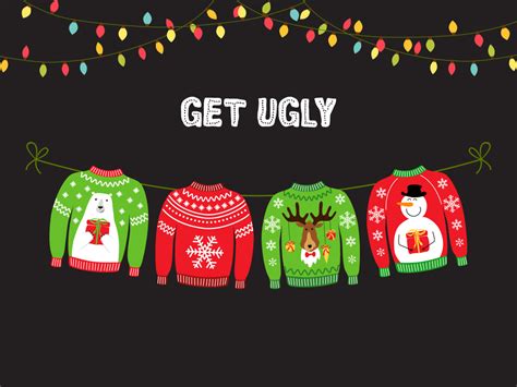 Kids Night Out Ugly Sweater Party