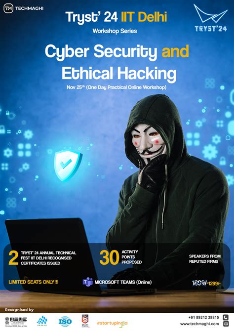 Tryst Workshop On Cyber Security And Ethical Hacking Techmaghi