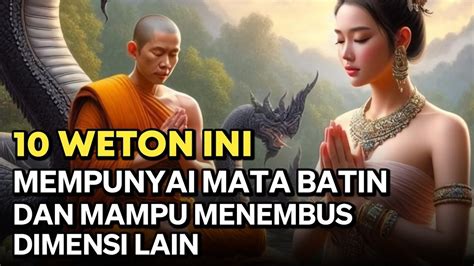 Primbon Jawa Inilah 4 Weton Yang Memiliki Mata Batin Bisa Melihat