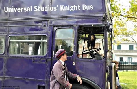 Diagon Alleys Knight Bus The Wizarding World Of Harry Potter