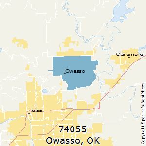 Owasso (zip 74055), OK