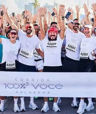 Corrida 100 Você promovida por Bell Marques em Salvador Bahia 26