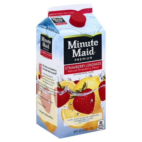 Minute Maid Strawberry Lemonade Fruit Drink