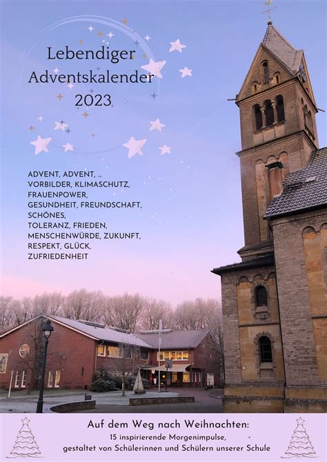 Lebendiger Adventskalender 2023 BBS Im Marienheim