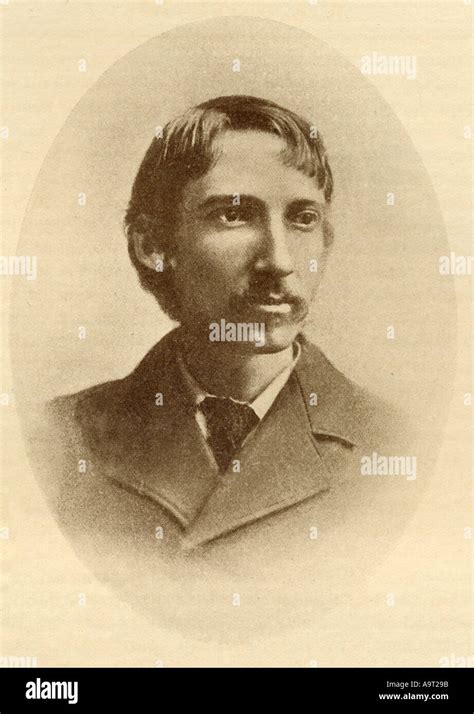 Robert Louis Balfour Stevenson 1850 1894 Scottish Novelist Poet