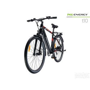 MS ENERGY Električni bicikl e Bike t10 Crna Crvena