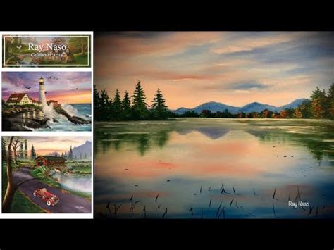 Easy Landscape Painting Oil Painting For Beginners Youtube