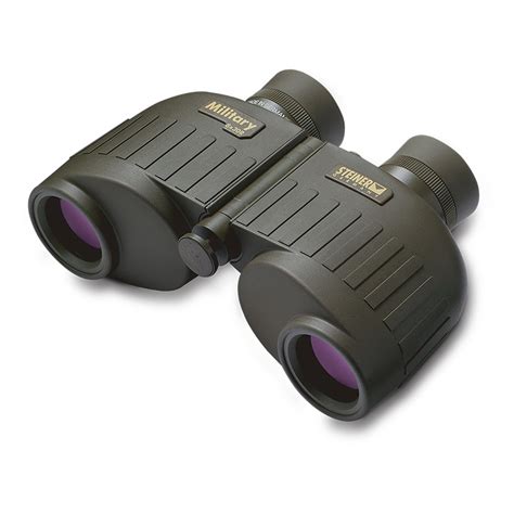 Steiner Military 8 X 30r Binoculars With Reticle And Laser Range Finder