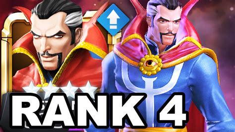 Marvel Contest Of Champions 4 Star Dr Strange Rank 4 Level Up